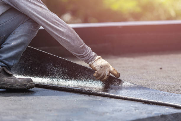 Professional Basement Waterproofing technician working in Lexington, MN